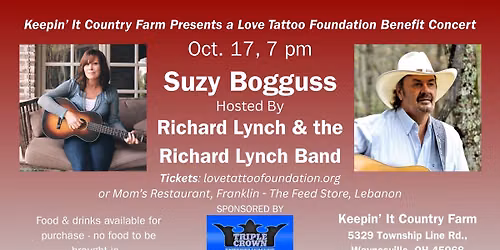 Suzy Bogguss Hosted by Richard Lynch Band