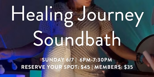 Healing Journey Sound Bath