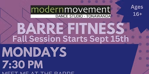 Adult Barre Fitness at MMDS