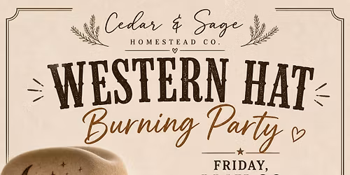 Western Hat Burning Party
