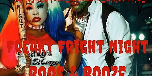 Freaky  fright  night halloween  party