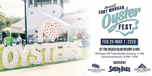 4th Annual Fort Morgan Oyster Fest