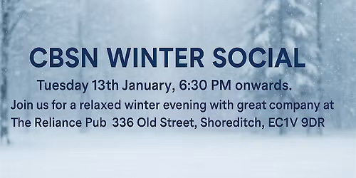 FREE Chinese Business and Social Network Winter Social!