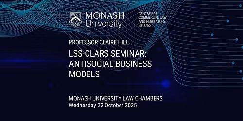 LSS-CLARS Seminar: Antisocial Business Models