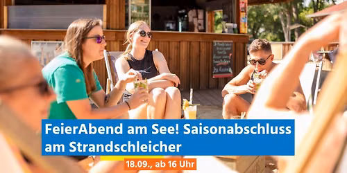 Saisonabschluss am Strandschleicher