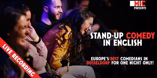 RED MIC \u2022 D\u00fcsseldorf \u2022 Stand up Comedy in English