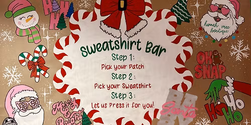 \ud83c\udf84\ud83c\udf81 Christmas Sweatshirt Bar \ud83c\udf84\ud83c\udf81