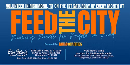 Feed The City Richmond: Making Meals for People In Need