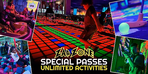 Special Day Pass | Zap Zone Taylor