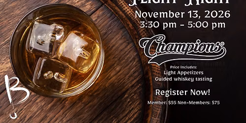 Flight Night - Whiskey Tasting Event