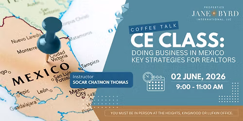Coffee Talk - CE Class - Doing Business in Mexico