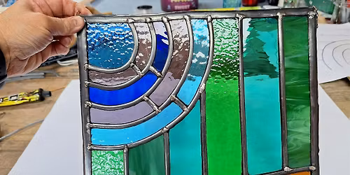 leaded stained glass workshop