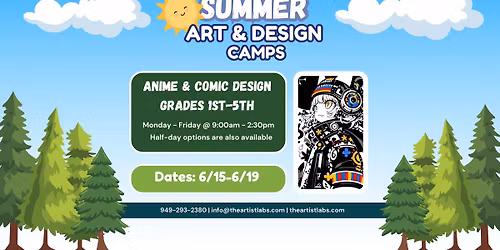 Summer Camp Anime & Comic  (1st-5th)