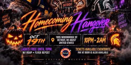 MSU VS MICH HOMECOMING HANGOVER