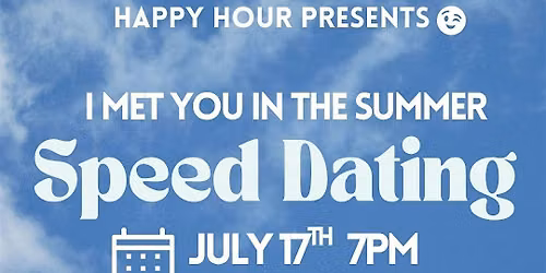 I met you in the Summer Speed Dating 26-37 @Fixed Gear Brewing Co
