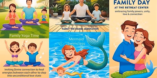 Family Day Retreat: Embrace Connection & Unity w\/ FAMILY Acro Yoga & more