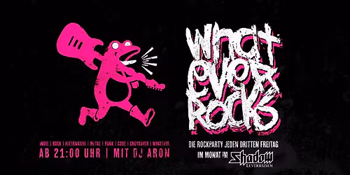 Whatever Rocks - Last Call - Arons Verabschiedung
