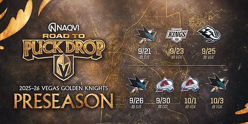 NHL Preseason - Vegas Golden Knights at Los Angeles Kings at Toyota Arena - CA