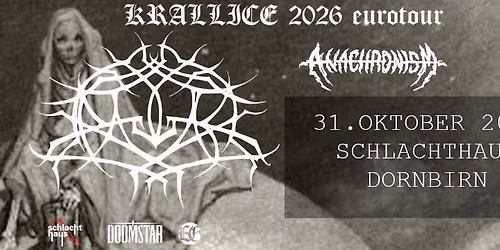 KRALLICE (US) + support: ANACHRONISM (CH)