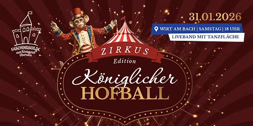 K\u00f6niglicher Hofball 2026 - Zirkus Edition
