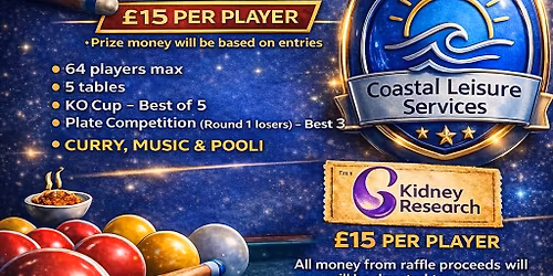 Ady Chard Memorial Charity Pool Tournament