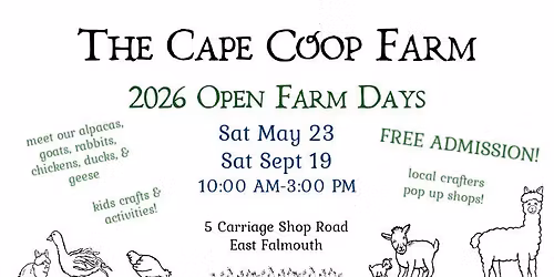 Spring 2026 Open Farm Day