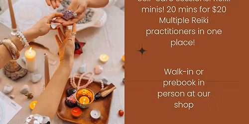 Reiki mini sessions