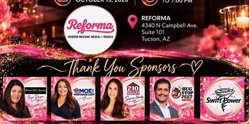Pink Ladies + Women of REAL Reforma Happy Hour