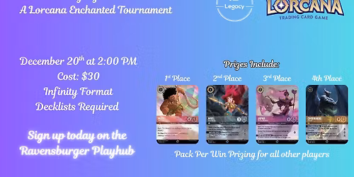 Lorcana Enchanted Tournament