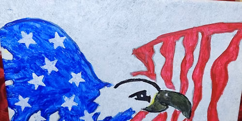 Patriotic Eagle paint and sip (byob) class pay what you can