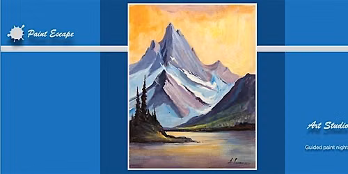 Paint Night\/Workshop- Sunset in Mountains