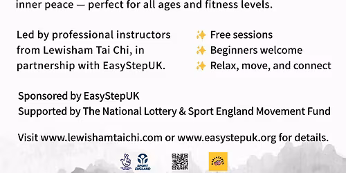 Free Tai Chi Class (Lewisham)