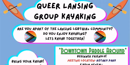 Queer Lansing Group Kayaking!