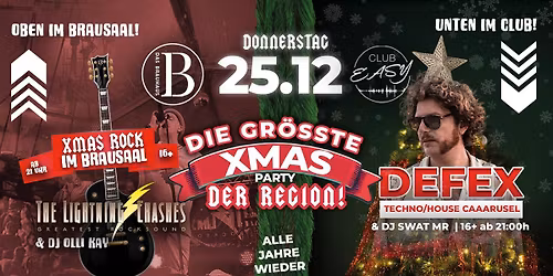 \ud83c\udf85\ud83c\udf84MEGA BRAUSAAL X-MAS ROCKPARTY\ud83c\udf84\ud83c\udf85. STADE ZEIT?!DENKSTE