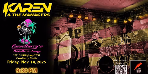 Karen and the Managers Live at Casselberry's