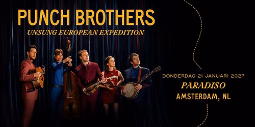 Punch Brothers in Paradiso