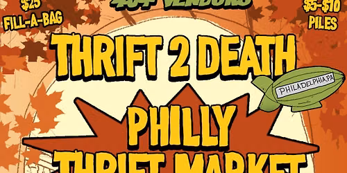 THRIFT2DEATH: PHILLY THRIFT MARKET AT CHERRY STREET PIER