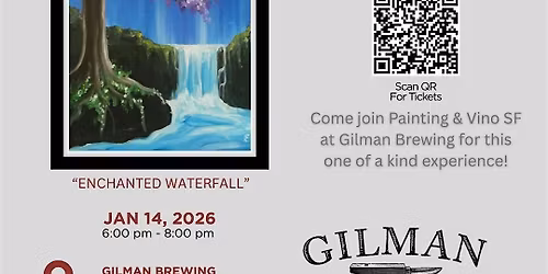 "Enchanted Waterfall" @ Gilman Brewing: Santa Cruz