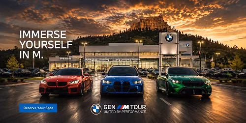2026 BMW Gen M Tour at Winslow BMW.
