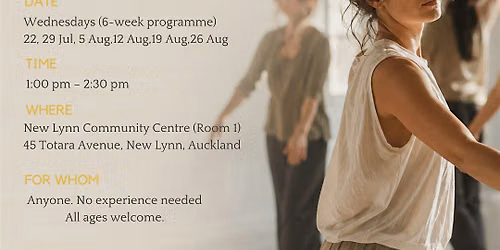 Six-Week TAKE TIME \u2013 Dance for Joy Programme