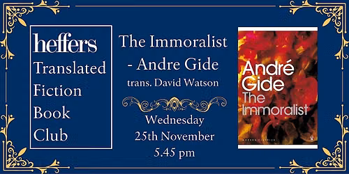 November Translated Fiction Book Club, at Heffers Bookshop