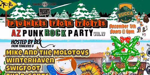 Punk for Tots Vol. IV Ft. Mike and the Molotovs, Winterhaven, Swigfoot, Thrashcan, Bowcat and more!