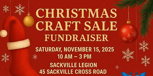 LANS Christmas Craft Sale Fundraiser