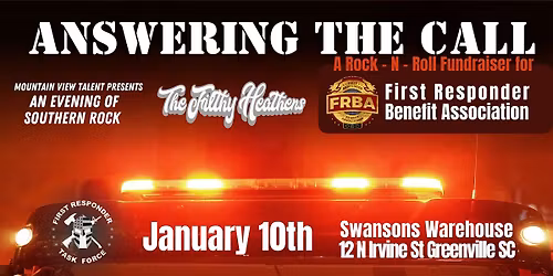 Answering The Call - A Fundraiser for FRBA