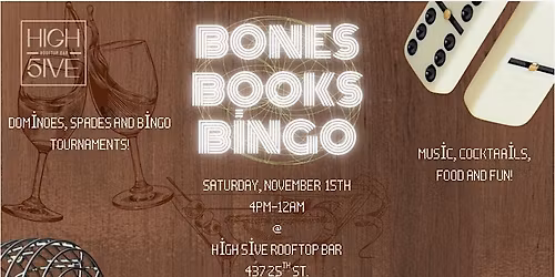 Bones, Books & Bingo : R&B Game Night
