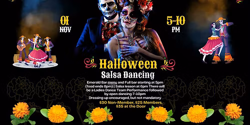 Halloween Salsa Dancing