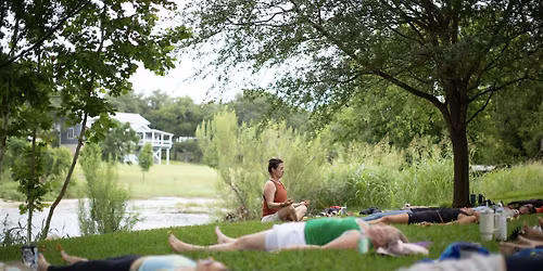 Yoga on the Lawn at Alexander\u2019s \u2013 A gentle morning by the creek