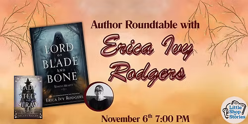Author Roundtable with Erica Ivy Rodgers!
