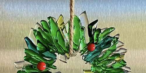 FUSED GLASS HANGING DECORATIONS 18 +YRS
