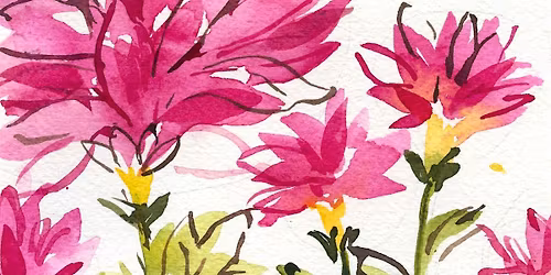 Workshop | Wild Garden: Expressive Floral Art in Watercolor and Ink